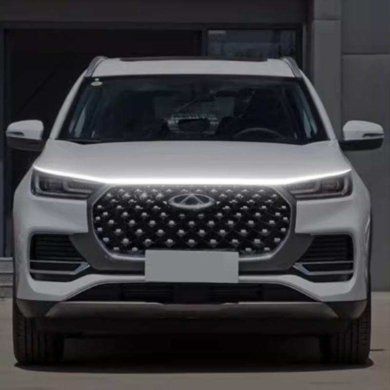 Chery Tiggo 8 Pro Автомобильный светодиодный капот дневных ходовых огней полосы водонепроницаемая гибкая авто декоративная сквозная лампа белый
Chery Tiggo 8 Pro Автомобильный светодиодный капот дневных ходовых огней полосы водонепроницаемая гибкая авто декоративная сквозная лампа белый