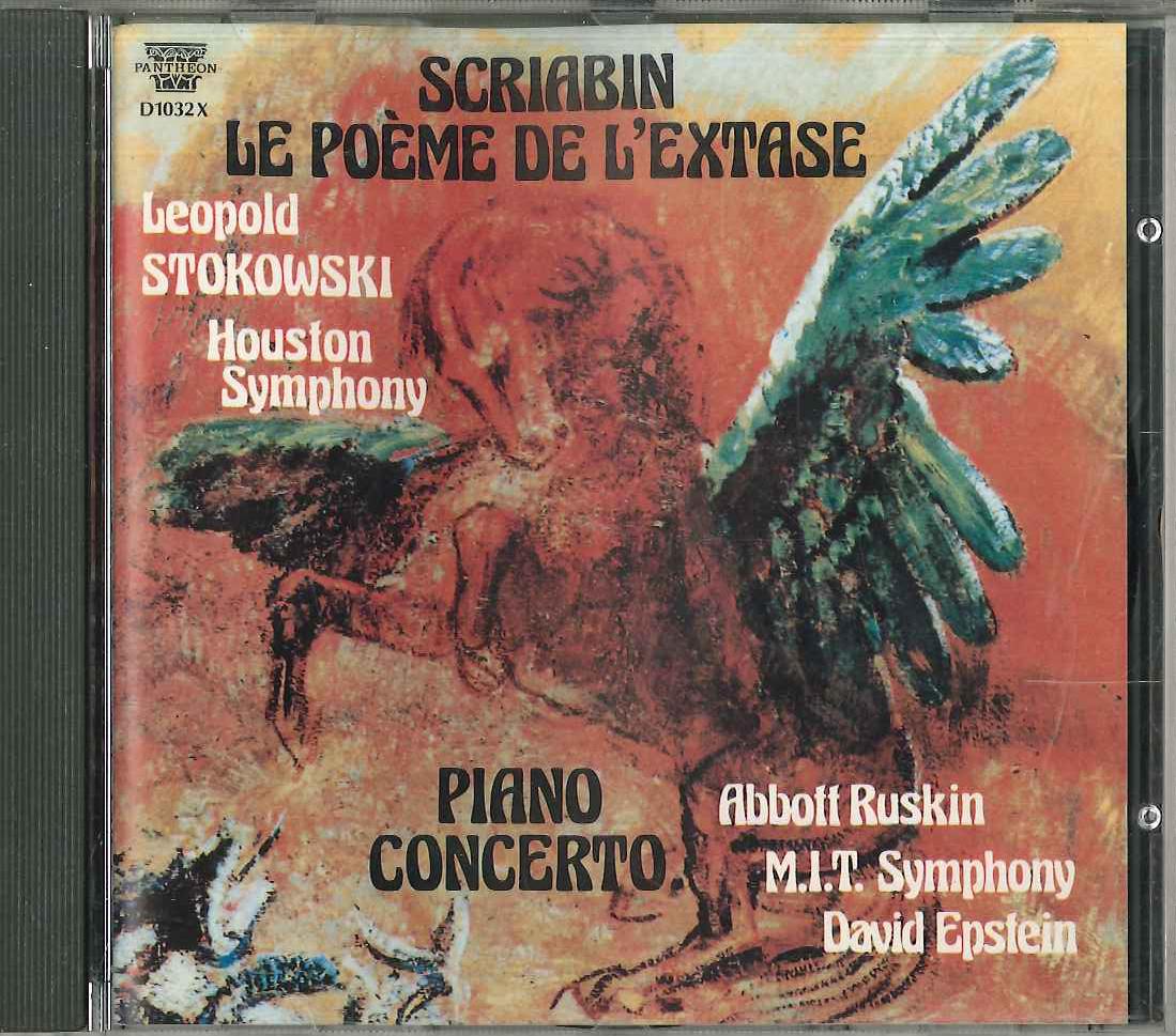 CD DAVID EPSTEIN ,LEOPOLD STOKOWSKI - Scriabin:le Poeme De L extase,etc. D1032X PANTHEON Non Japan Classical Used
CD DAVID EPSTEIN ,LEOPOLD STOKOWSKI - Scriabin:le Poeme De L extase,etc. D1032X PANTHEON Non Japan Classical Used