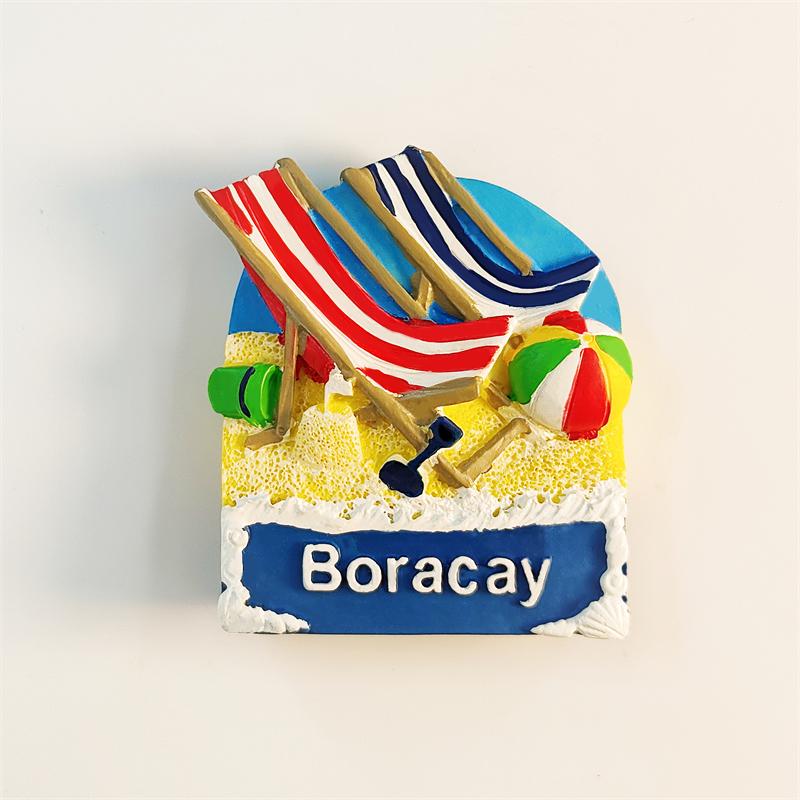 Philippines Boracay beach 3D Stereoscopic Tourism Souvenirs Resin painting Decoration home Refrigerator magnets
Philippines Boracay beach 3D Stereoscopic Tourism Souvenirs Resin painting Decoration home Refrigerator magnets