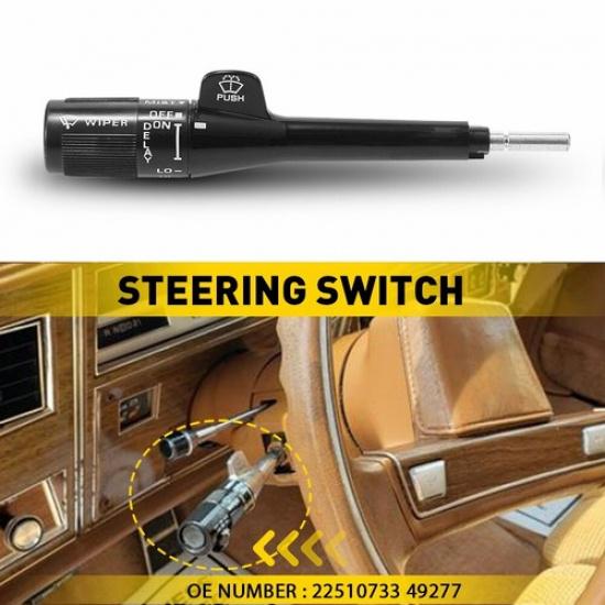 Dorman Turn Signal Delay Wiper Lever Black Switch for GM Olds Car Pickup Truck
Dorman Turn Signal Delay Wiper Lever Black Switch for GM Olds Car Pickup Truck