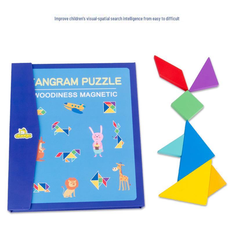 Magnetic Geometric Tangram Puzzle for Logical Thinking & Montessori Early Education Magnetic Heart-Shaped Puzzle
Magnetic Geometric Tangram Puzzle for Logical Thinking & Montessori Early Education Magnetic Heart-Shaped Puzzle