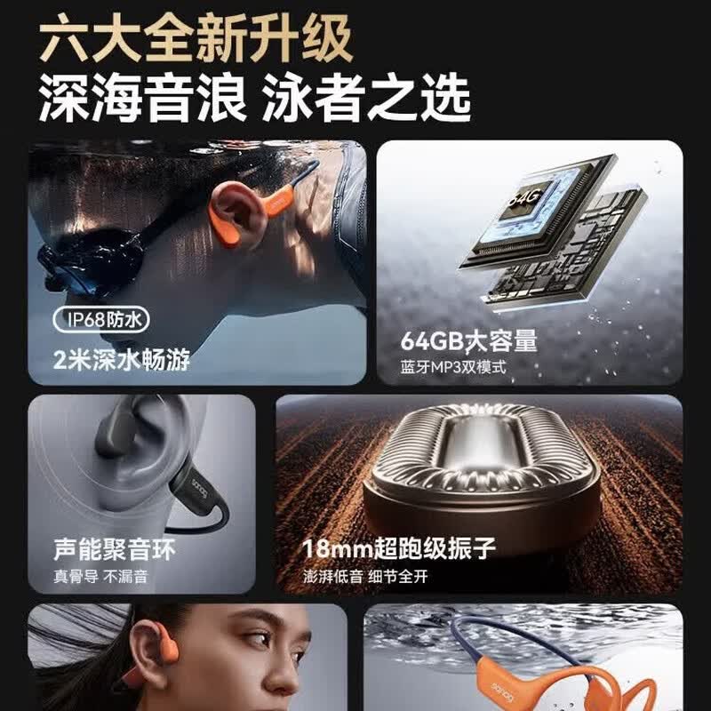 SANAG B77S PRO MAX Bone Conduction Sports Headphones
SANAG B77S PRO MAX Bone Conduction Sports Headphones