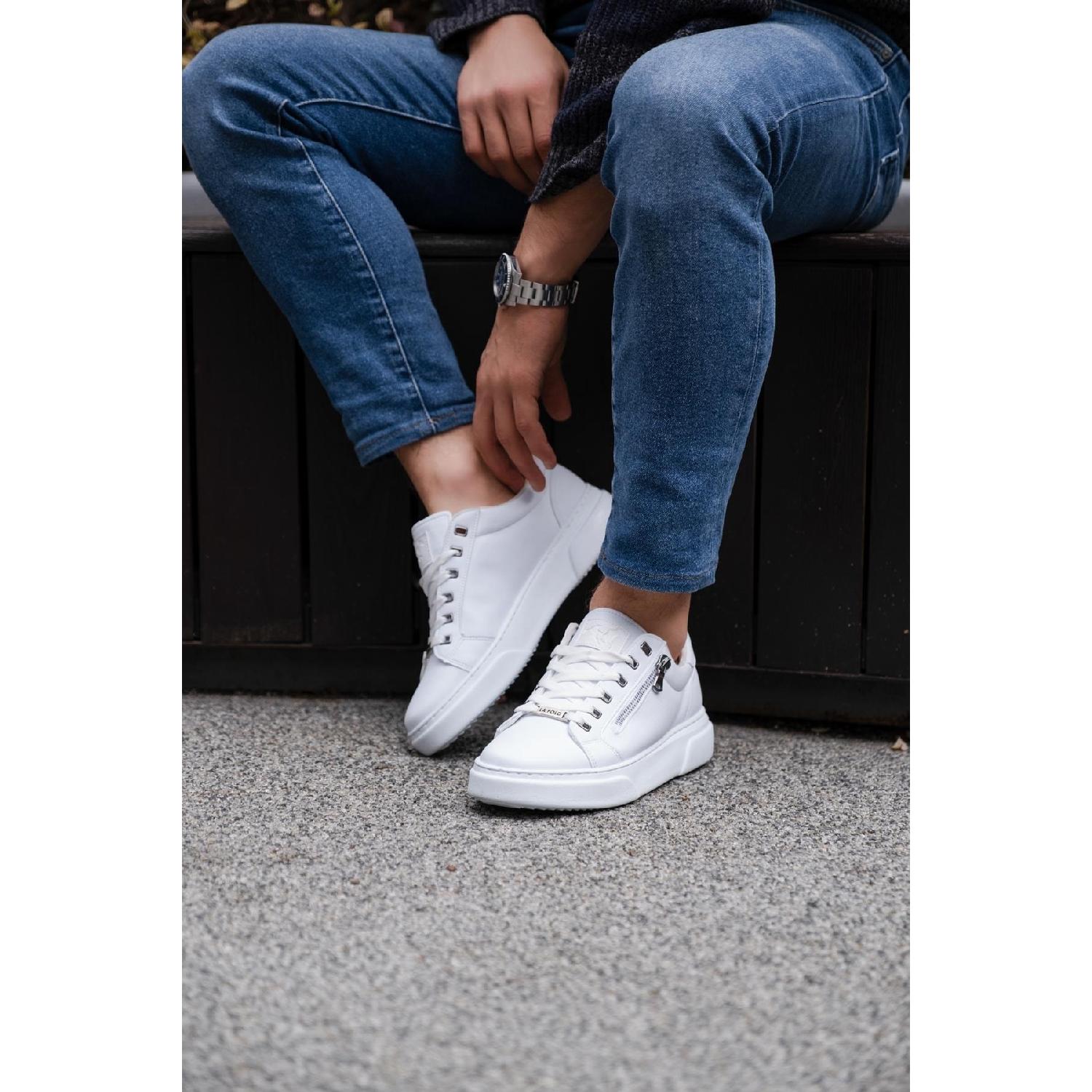 Белый - 095 Мужские кроссовки Спортивная обувь 40 
Белый - 095 Мужские кроссовки Спортивная обувь 40