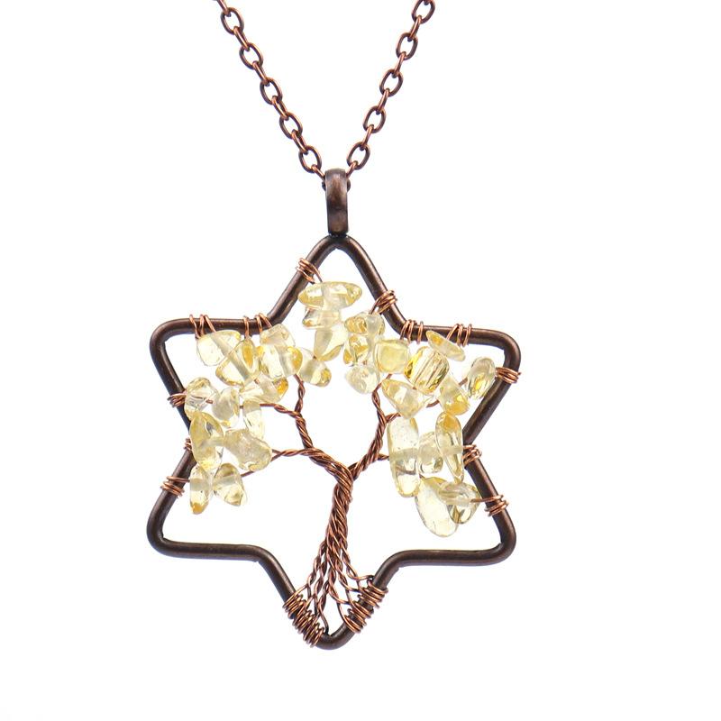 Vintage Hand-Wound Natural Gravel Crystal Hexagram Loose Root Tree Of Life Necklace Women S Necklace N63 цитриновый
Vintage Hand-Wound Natural Gravel Crystal Hexagram Loose Root Tree Of Life Necklace Women S Necklace N63 цитриновый