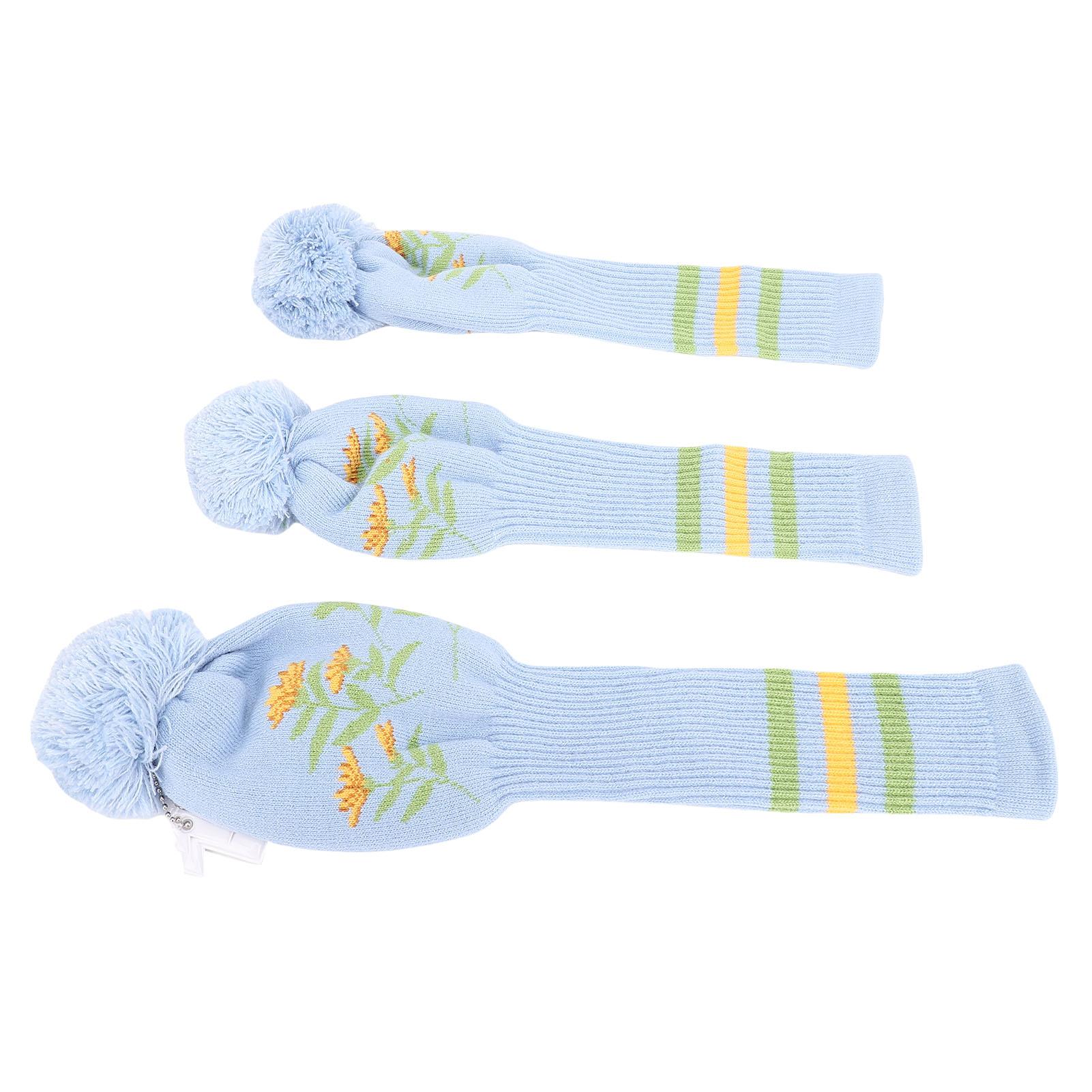 3pcs Knitted Club Head Covers Set with Long Neck Pom Pom Decoration Soft Club Head Protector Snug Fit Red Blue синий
3pcs Knitted Club Head Covers Set with Long Neck Pom Pom Decoration Soft Club Head Protector Snug Fit Red Blue синий