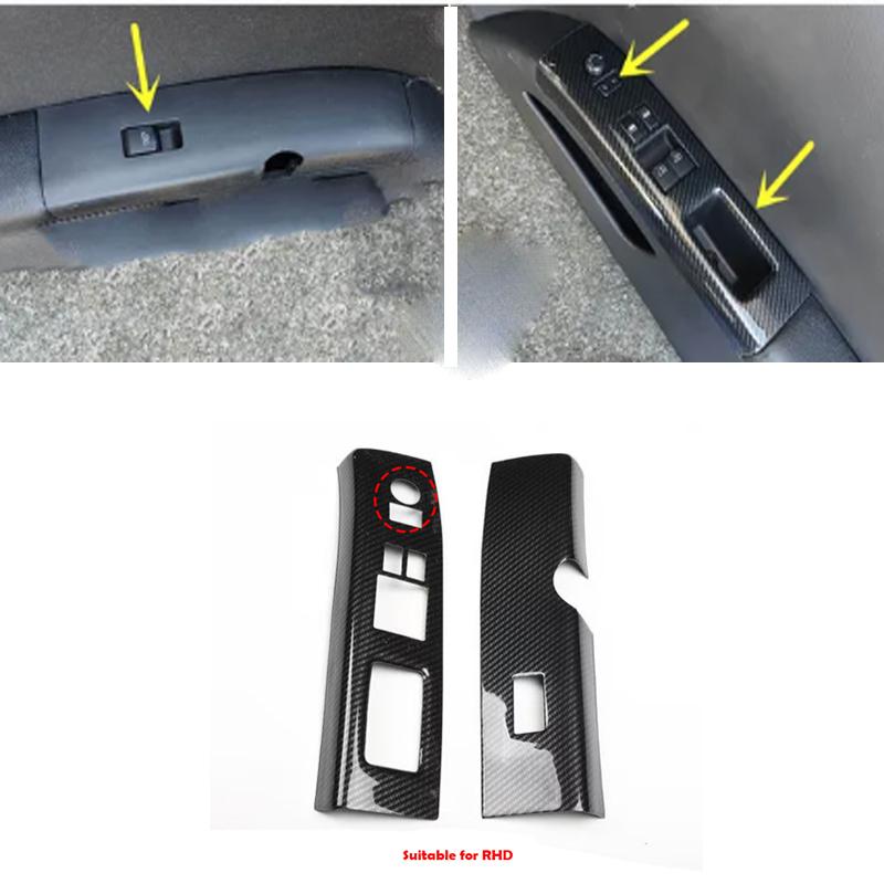 LHD RHD For Nissan 350Z Z33 ABS carbonfiber U.S Front Window Lifter Control Window Switch Decoration Armrest Panel Cover Trim
LHD RHD For Nissan 350Z Z33 ABS carbonfiber U.S Front Window Lifter Control Window Switch Decoration Armrest Panel Cover Trim