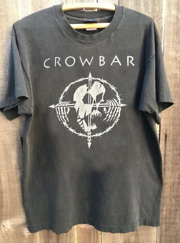 Crowbar rock tour short sleeve classic charcoal color shirt Unisex T-Shirt L
Crowbar rock tour short sleeve classic charcoal color shirt Unisex T-Shirt L