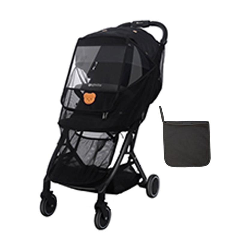 Mosquito Net Full-Cover Stroller Cover Visible Breathable Stretchable Mosquito Net for Carriers Car Seats Cradle-
Mosquito Net Full-Cover Stroller Cover Visible Breathable Stretchable Mosquito Net for Carriers Car Seats Cradle-