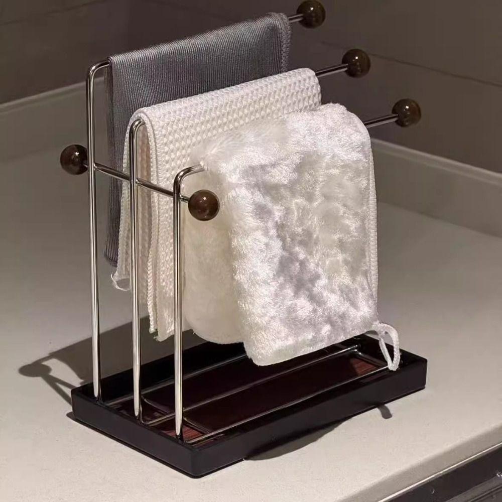 Removable Sponge Dishcloth Towel Holder Modern Tray Organizer Stand Home Supplies
Removable Sponge Dishcloth Towel Holder Modern Tray Organizer Stand Home Supplies