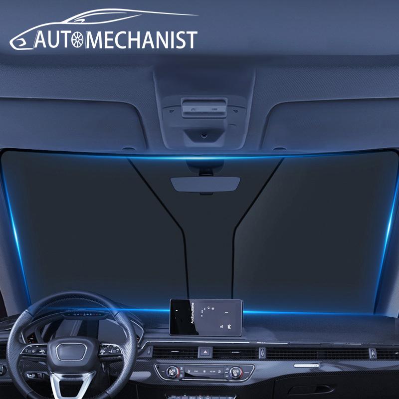АВТОМЕХАНИСТ Лобовое стекло автомобиля солнцезащитный козырек блокирует УФ-лучи солнцезащитный козырек протектор складной анти-УФ-солнце солнцезащитный козырек на переднее окно
АВТОМЕХАНИСТ Лобовое стекло автомобиля солнцезащитный козырек блокирует УФ-лучи солнцезащитный козырек протектор складной анти-УФ-солнце солнцезащитный козырек на переднее окно