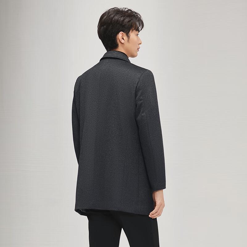 Qipai Мужское пальто из чистой шерсти делового стиля с лацканами L
Qipai Мужское пальто из чистой шерсти делового стиля с лацканами L