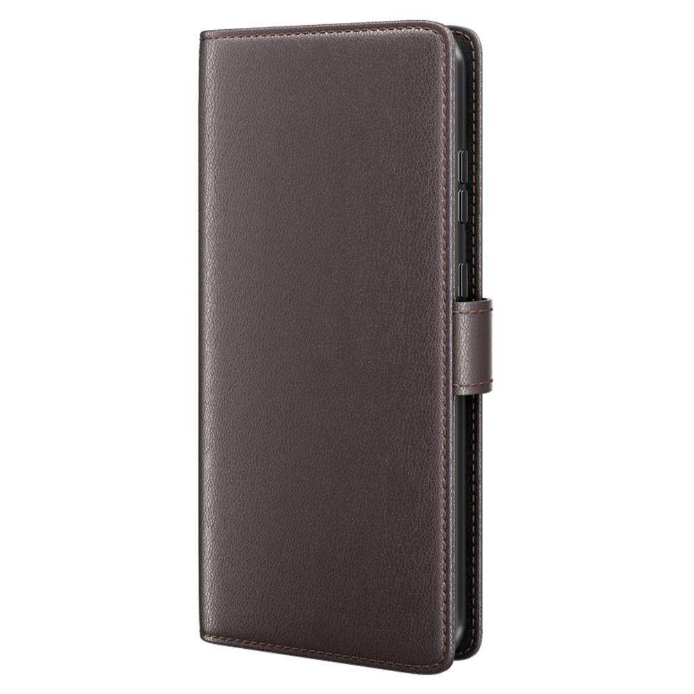 Magnetic Closure Genuine Split Leather Phone Case Stand TPU Wallet Flip Cover for Samsung Galaxy S22 5G Brown
Magnetic Closure Genuine Split Leather Phone Case Stand TPU Wallet Flip Cover for Samsung Galaxy S22 5G Brown