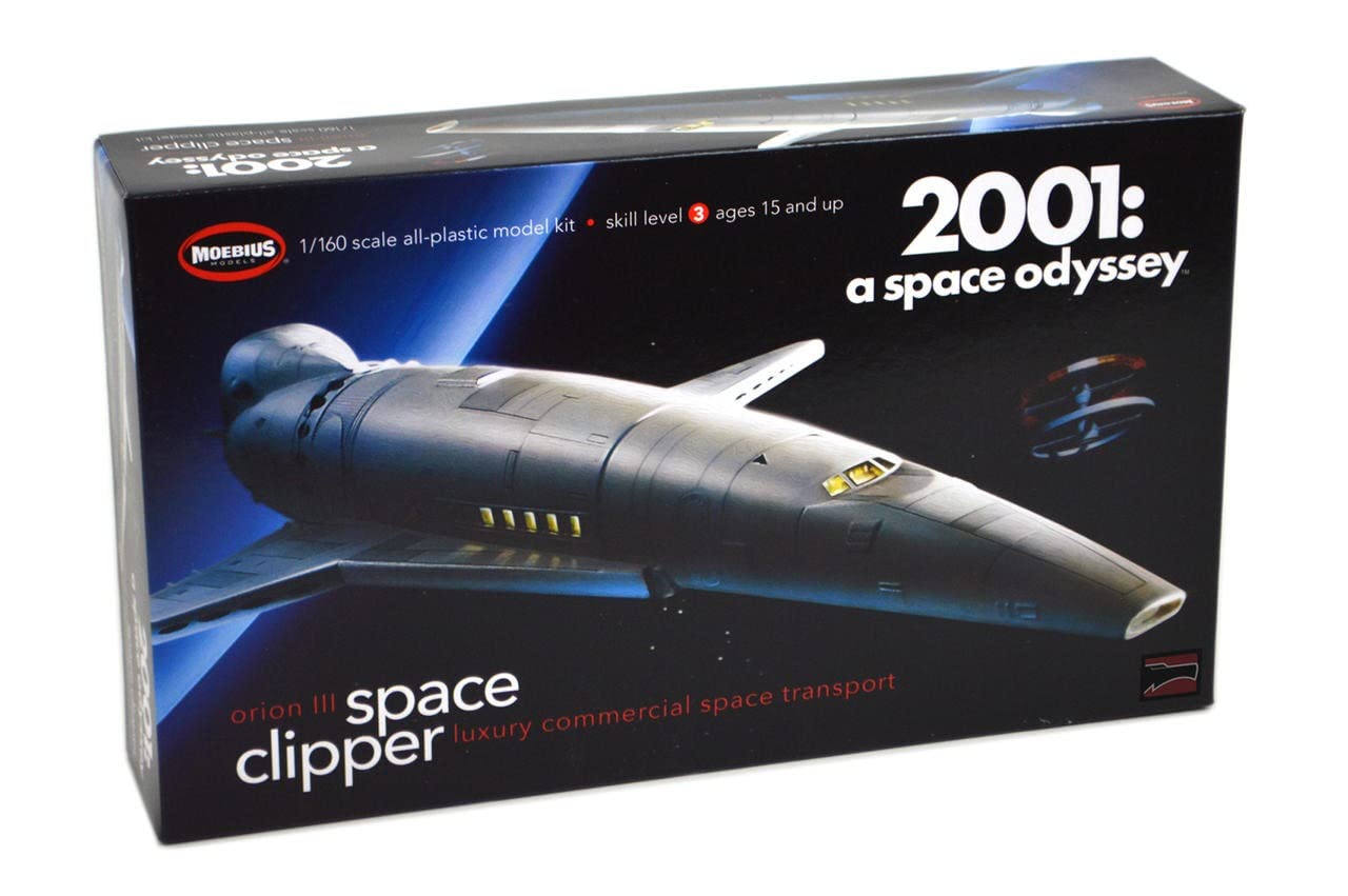 Moebius Model A Space Odyssey Orion Space Clipper Scale Plastic Model Molding Color 2001 1/350 (Compact Scale) MOE2001-12
Moebius Model A Space Odyssey Orion Space Clipper Scale Plastic Model Molding Color 2001 1/350 (Compact Scale) MOE2001-12