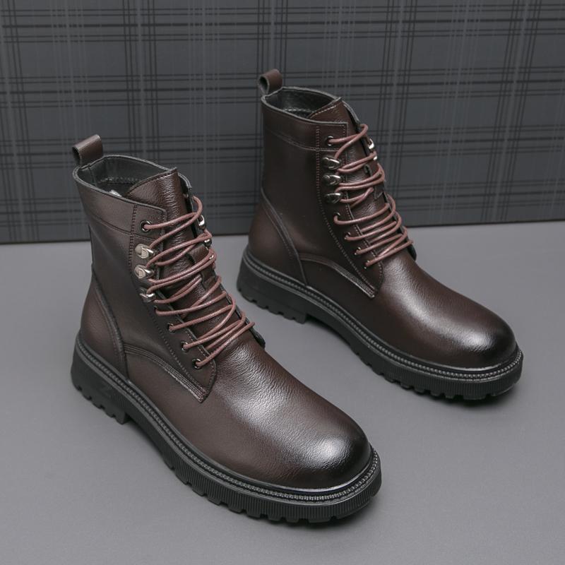 Fashion 38-45 Winter Boots Men PU Black Brown Thick Bottom Durable Training Boots Business Fashion High Quality Chelsea Boots for Men 38 коричневый
Fashion 38-45 Winter Boots Men PU Black Brown Thick Bottom Durable Training Boots Business Fashion High Quality Chelsea Boots for Men 38 коричневый