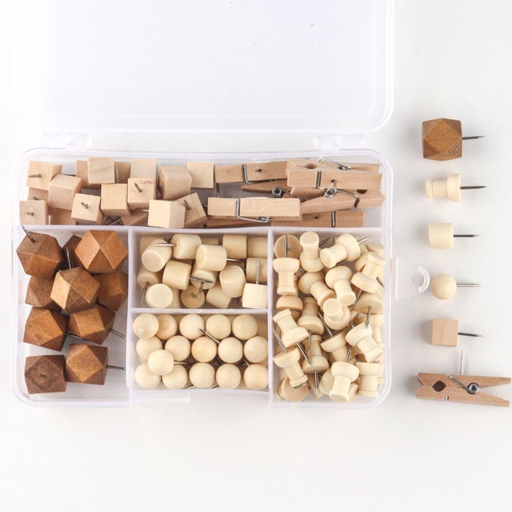 128Pcs DIY Wooden Push Pins Creative Blackboard Push Pins Decorative Studs Office School Supplies 128Pcs
128Pcs DIY Wooden Push Pins Creative Blackboard Push Pins Decorative Studs Office School Supplies 128Pcs