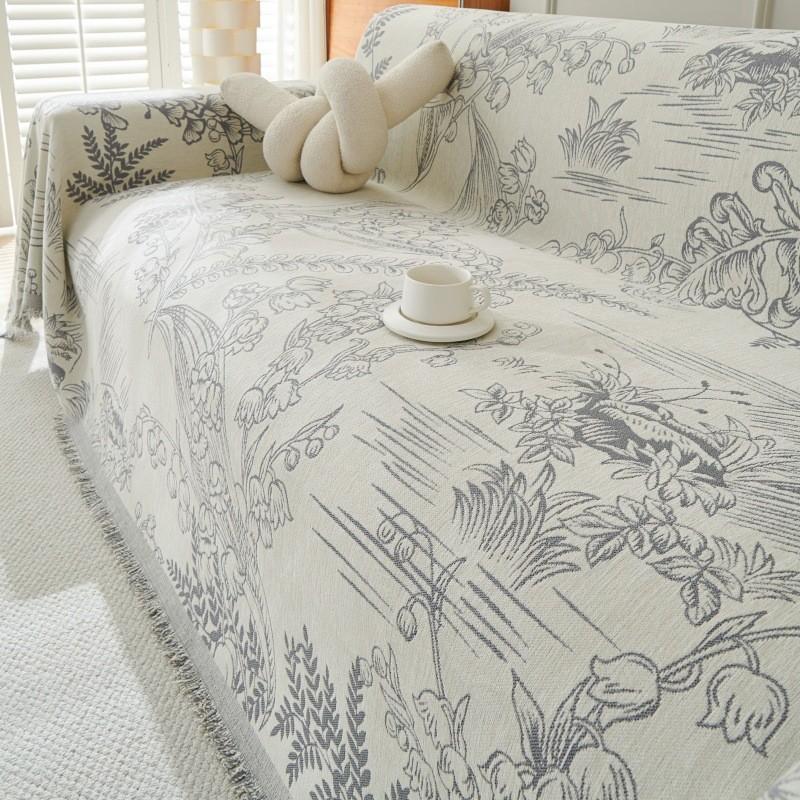 Simple Sofa Cover Cloth Double Sided Chenille Seat Towel for Living Room Dustproof Furniture Cushion Universal All Year Round 1seat 180x130cm-1pcs
Simple Sofa Cover Cloth Double Sided Chenille Seat Towel for Living Room Dustproof Furniture Cushion Universal All Year Round 1seat 180x130cm-1pcs