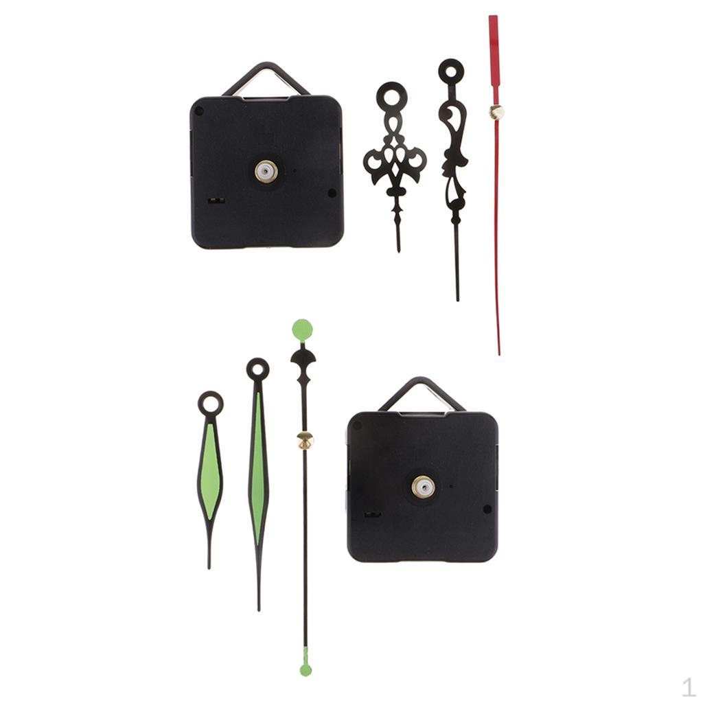 2 Pcs Quartz Wall Clock Mechanism Movement DIY Replacement Parts Repair Kits
2 Pcs Quartz Wall Clock Mechanism Movement DIY Replacement Parts Repair Kits