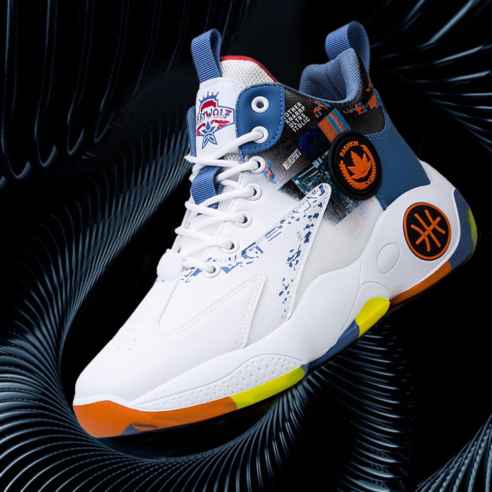 Спортивная обувь, мужские новые молодежные баскетбольные кроссовки с высоким берцем, весенние дышащие кроссовки для бега 39
Спортивная обувь, мужские новые молодежные баскетбольные кроссовки с высоким берцем, весенние дышащие кроссовки для бега 39