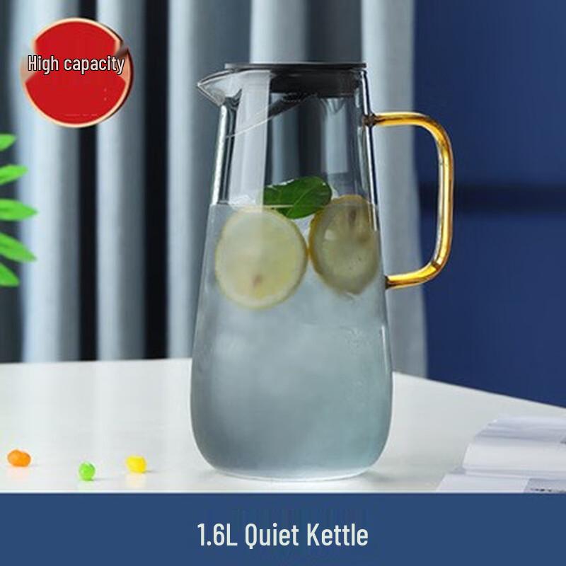 1600ml High Borosilicate Glass Cold Water Pitcher
1600ml High Borosilicate Glass Cold Water Pitcher
