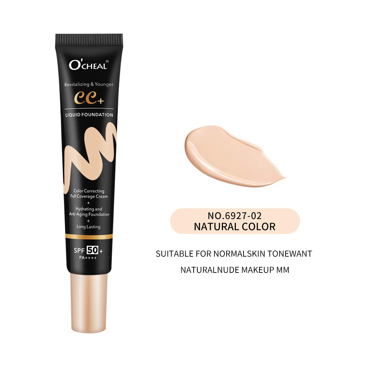 Ocheal 30 г BB/CC солнцезащитный крем SPF 50/PA+++ жидкая тональная основа для лица антивозрастной длительный крем-пудра с полным покрытием
Ocheal 30 г BB/CC солнцезащитный крем SPF 50/PA+++ жидкая тональная основа для лица антивозрастной длительный крем-пудра с полным покрытием