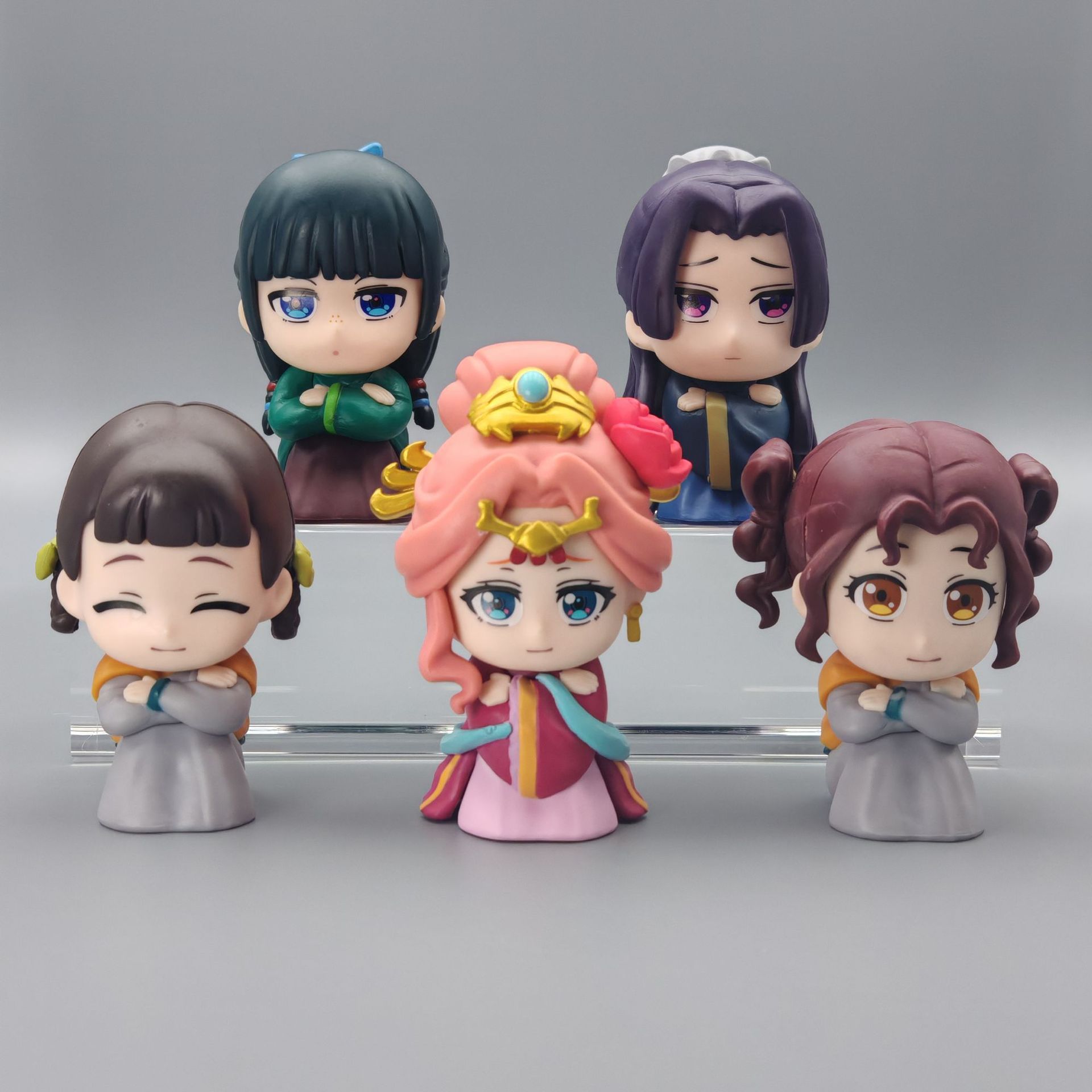 5Pcs/Set the Apothecary Diaries Maomao Figure Q Version Kusuriya No Hitorigoto Pvc Collectible Model Doll Toy 10cm
5Pcs/Set the Apothecary Diaries Maomao Figure Q Version Kusuriya No Hitorigoto Pvc Collectible Model Doll Toy 10cm