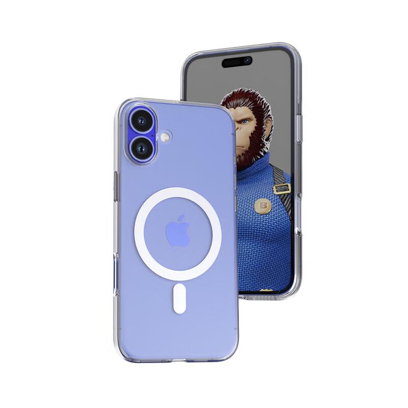 Mr. Blue Ape MagSafe Clear Protective Case for iPhone 16
Mr. Blue Ape MagSafe Clear Protective Case for iPhone 16