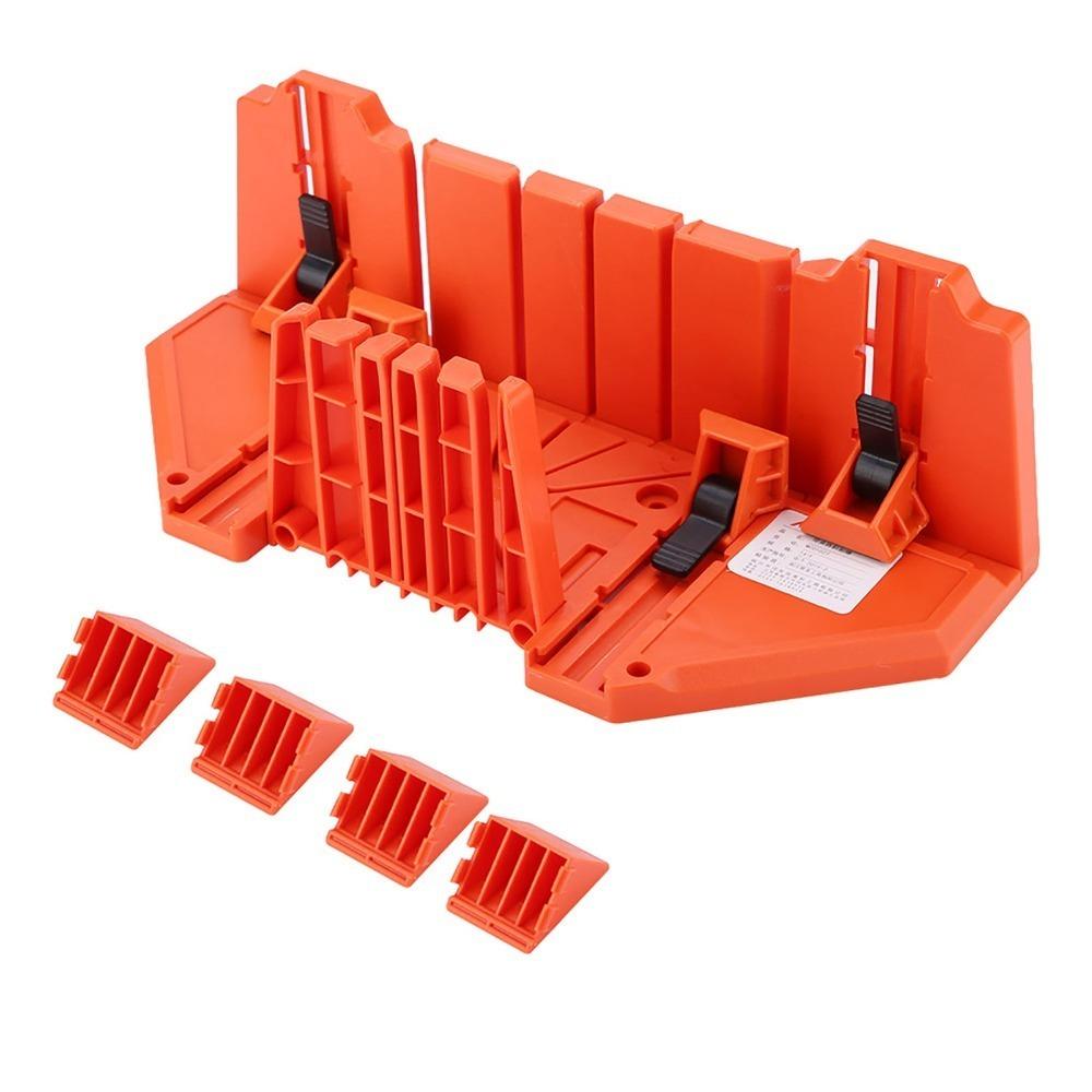 14 Inch Clamping Miter Box ABS 22.5°, 45°, 90° Cutting Angles Miter Box Adjustable Jaw 4 Anti-Slip Clamps Mitre Saw Box
14 Inch Clamping Miter Box ABS 22.5°, 45°, 90° Cutting Angles Miter Box Adjustable Jaw 4 Anti-Slip Clamps Mitre Saw Box