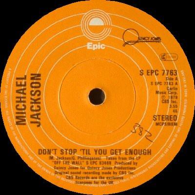 7inch Record MICHAEL JACKSON - Don t Stop Til You Get Enough SEPC7763 Epic 1979 UK Soul/Funk Used
7inch Record MICHAEL JACKSON - Don t Stop Til You Get Enough SEPC7763 Epic 1979 UK Soul/Funk Used