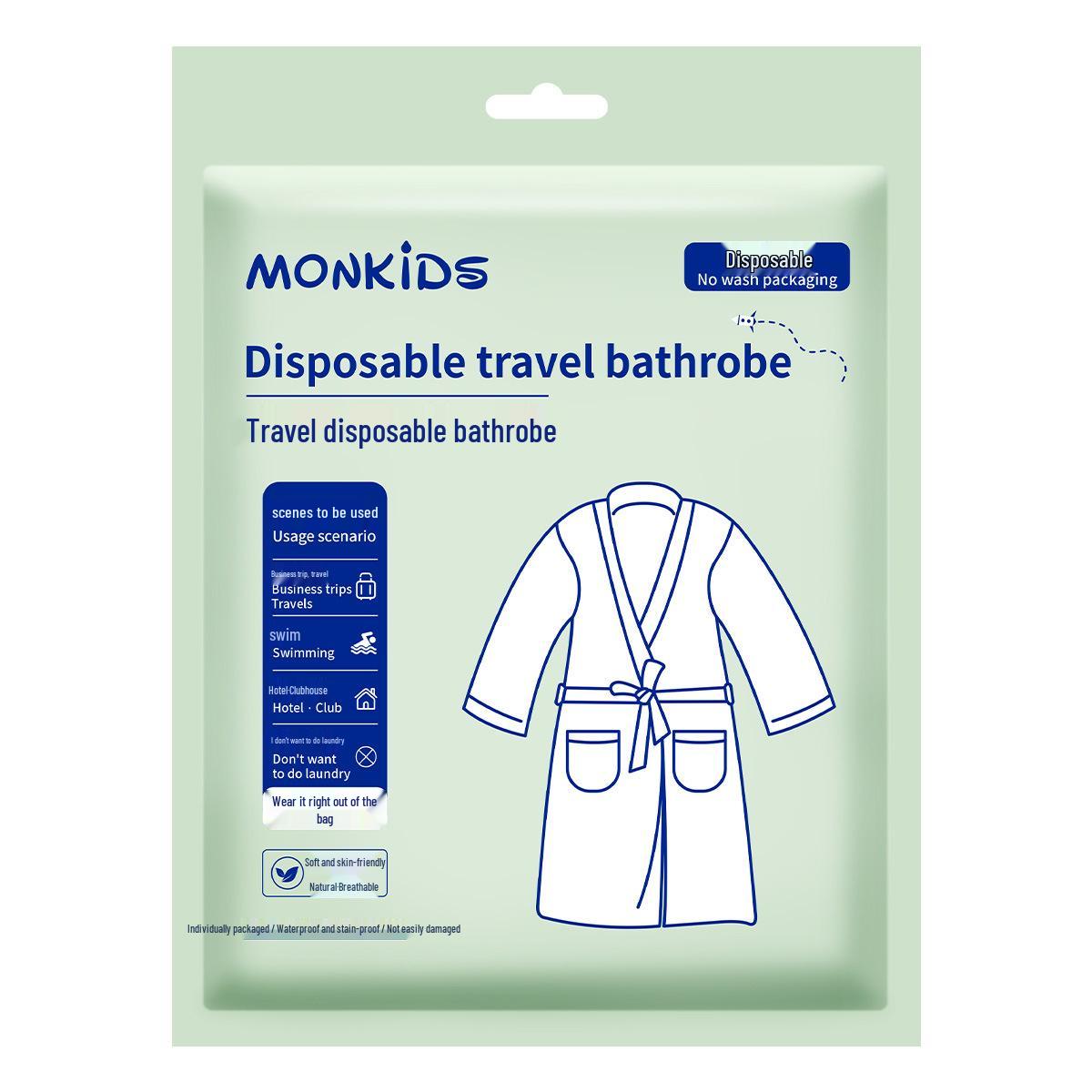 Thickened Disposable Bathrobe for Men & Women: Travel-Friendly, No-Wash Hotel-Style Towel Robe
Thickened Disposable Bathrobe for Men & Women: Travel-Friendly, No-Wash Hotel-Style Towel Robe