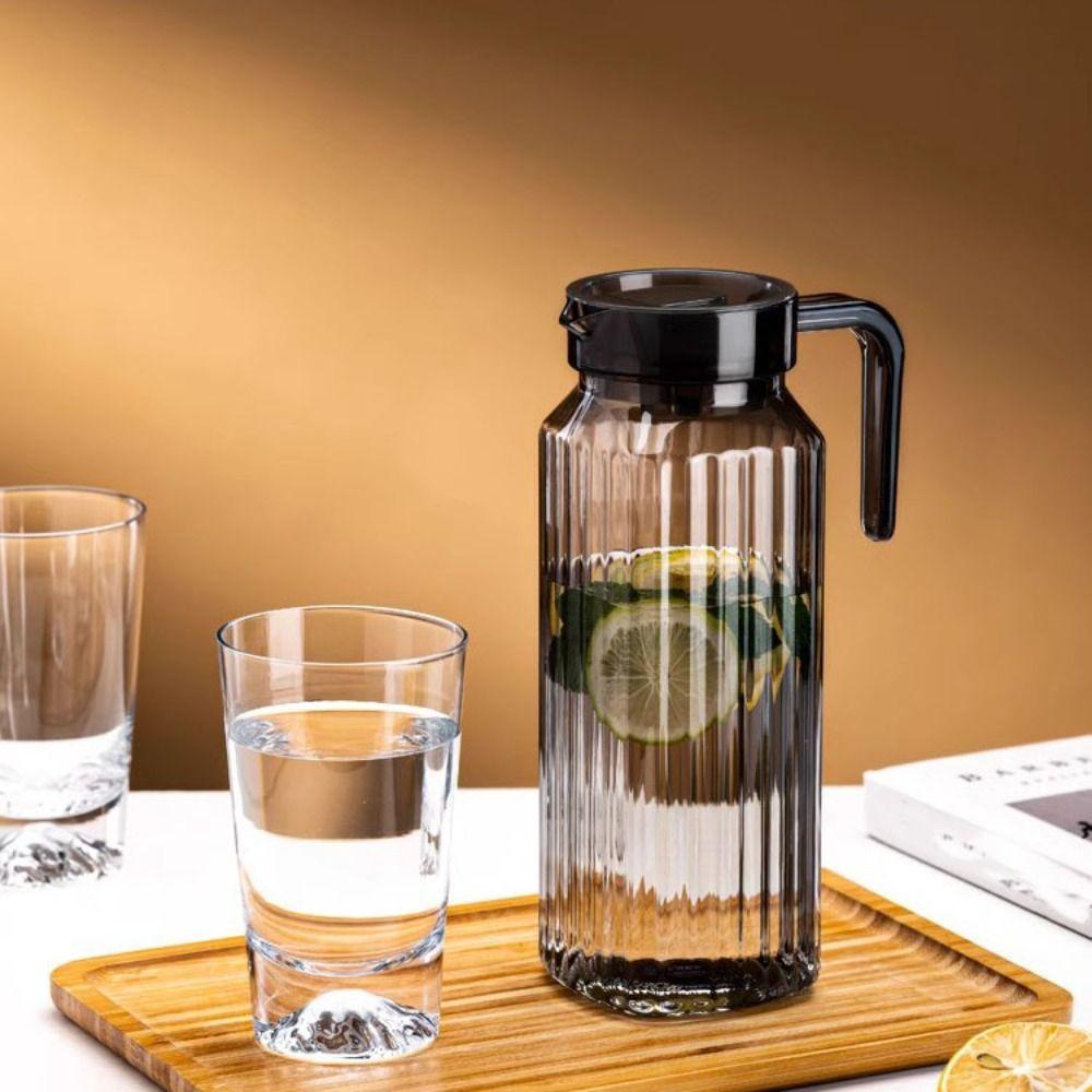 Anti-Dust Cold Water Kettle 1100ml Beverage Bottle Household Water Pitcher Restaurant бурштин
Anti-Dust Cold Water Kettle 1100ml Beverage Bottle Household Water Pitcher Restaurant бурштин