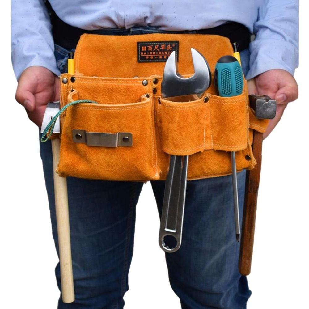 Large Capacity Belt Tool Bag Wear Resistant Tool Storage Bag Artificial Leather Nail Bag Pliers оранжевый
Large Capacity Belt Tool Bag Wear Resistant Tool Storage Bag Artificial Leather Nail Bag Pliers оранжевый