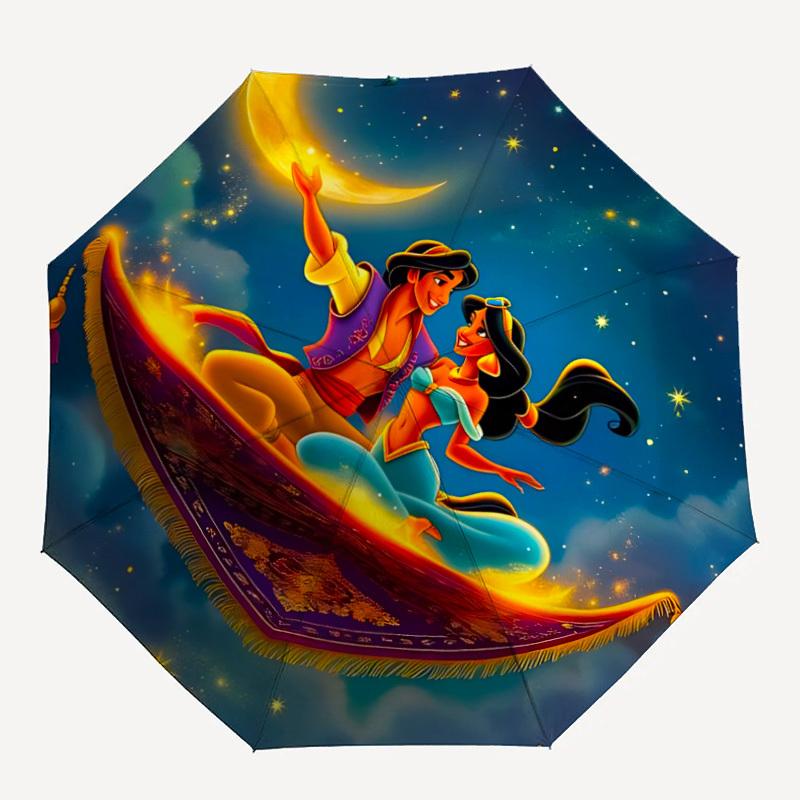 1pc Aladdin and Jasmine Automatic Umbrella 8-Bone Design Compact Gear for Outdoor Travel,, Perfect Gift for Friends Birthdays yy250815059
1pc Aladdin and Jasmine Automatic Umbrella 8-Bone Design Compact Gear for Outdoor Travel,, Perfect Gift for Friends Birthdays yy250815059
