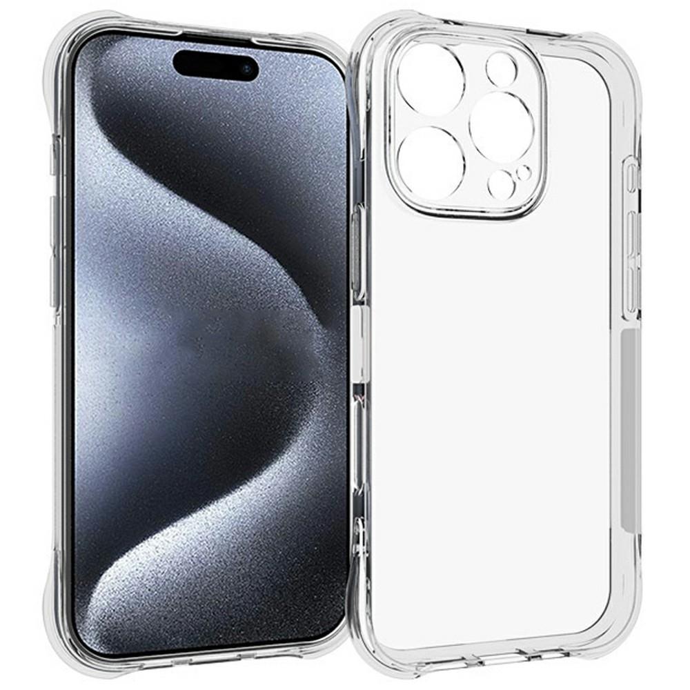 For iPhone 16 Pro Clear Phone Case 2.0mm Thickness Shockproof TPU Phone Cover A
For iPhone 16 Pro Clear Phone Case 2.0mm Thickness Shockproof TPU Phone Cover A