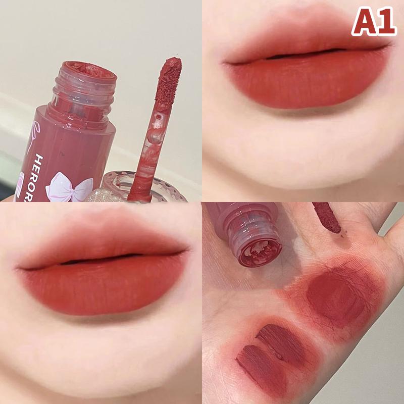 Herorange Matte Velvet Lip Glaze Natural Long-Lasting Highly Pigmented Lipstick Portable Matte Finish Universal Lip Glaze Makeup
Herorange Matte Velvet Lip Glaze Natural Long-Lasting Highly Pigmented Lipstick Portable Matte Finish Universal Lip Glaze Makeup