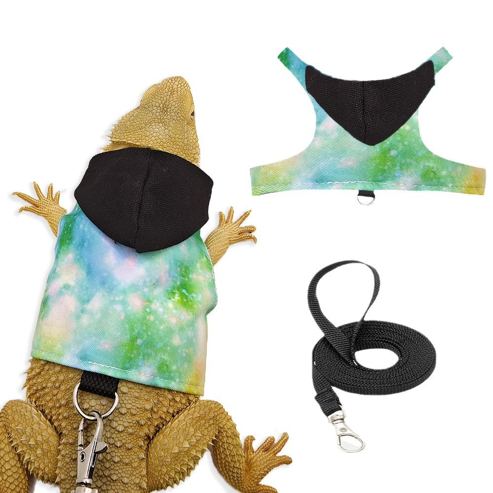 Canvas Reptile Outdoor Chest Harness Colorful Lizard Traction Rope Clothing Suitable for Squirrel Black Hat
Canvas Reptile Outdoor Chest Harness Colorful Lizard Traction Rope Clothing Suitable for Squirrel Black Hat