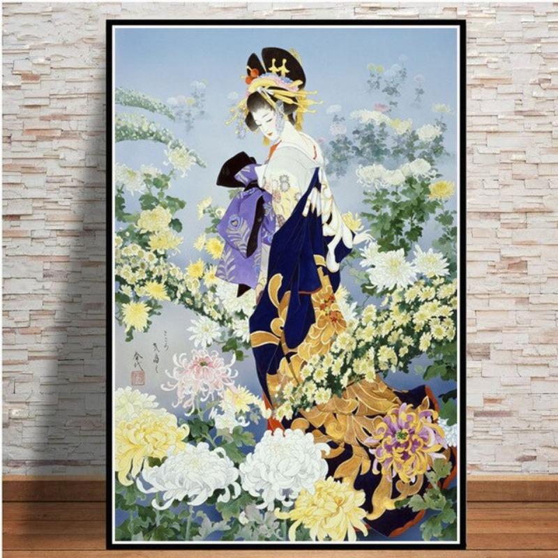 Элегантная японская гейша женщина картина маслом холст настенное искусство аниме постеры принты для декора гостиной 21cm×30cm NoFrame
Элегантная японская гейша женщина картина маслом холст настенное искусство аниме постеры принты для декора гостиной 21cm×30cm NoFrame