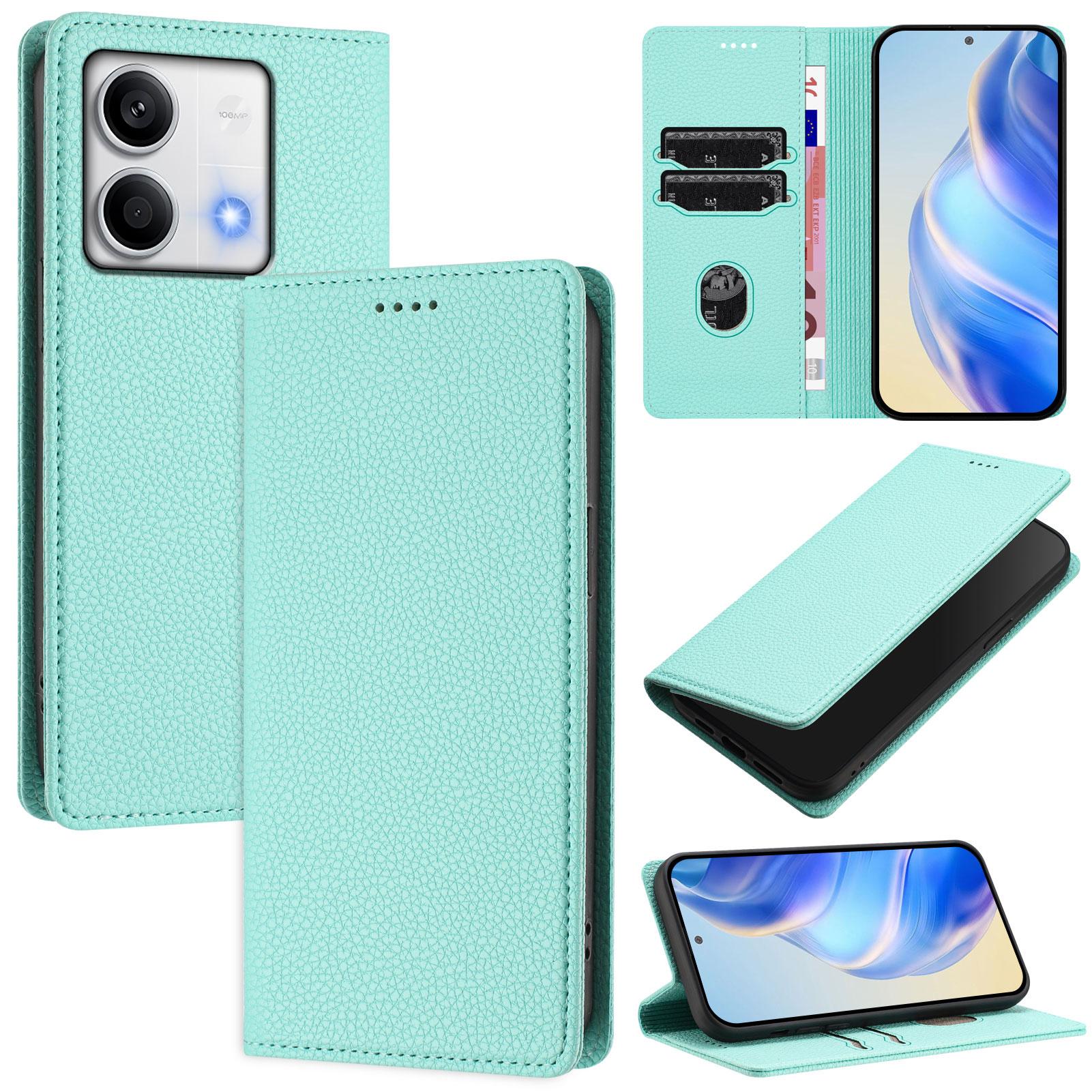 For Xiaomi Redmi Note 13 5G (China)/Xiaomi Redmi Note 13 5G Wallet Case RFID Blocking Litchi Texture Leather Mobile Cover Black
For Xiaomi Redmi Note 13 5G (China)/Xiaomi Redmi Note 13 5G Wallet Case RFID Blocking Litchi Texture Leather Mobile Cover Black
