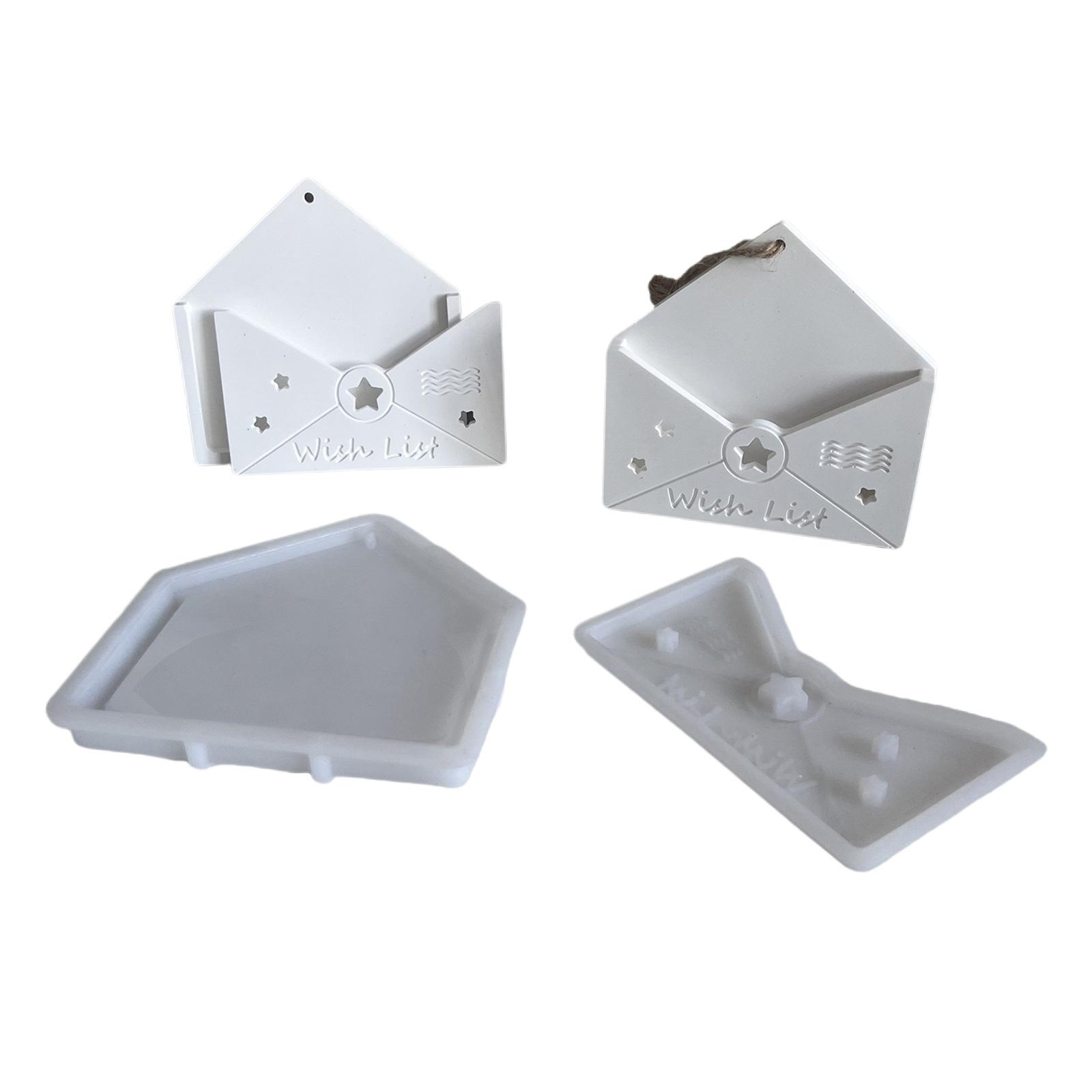 Creative Keyring Castes Mould Sturdy Silicone Envelope Shpe Stylish Mould for Customes Name Craft Supplies Daily Use
Creative Keyring Castes Mould Sturdy Silicone Envelope Shpe Stylish Mould for Customes Name Craft Supplies Daily Use