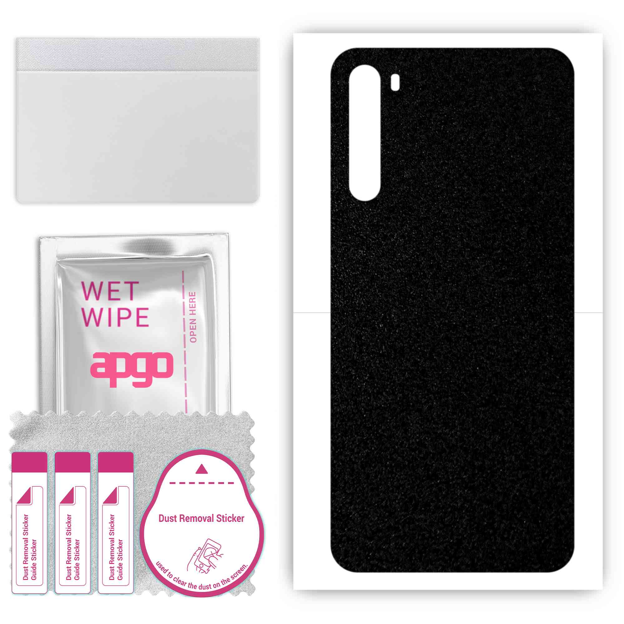 Apgo Protective Skin Sticker для задньої панелі, сумісний із Xiaomi Redmi Note 8, Wrap Film, Foil, Vinyl - Pattern Matte Black
Apgo Protective Skin Sticker для задньої панелі, сумісний із Xiaomi Redmi Note 8, Wrap Film, Foil, Vinyl - Pattern Matte Black