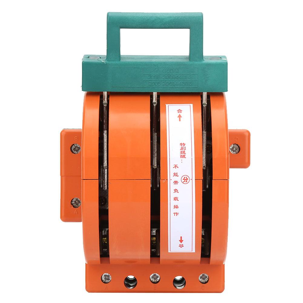 100A 380V 50hz 3 Pole Disconnect Knife Switch for Circuit Breaker/Backup Generator/Power Switch
100A 380V 50hz 3 Pole Disconnect Knife Switch for Circuit Breaker/Backup Generator/Power Switch
