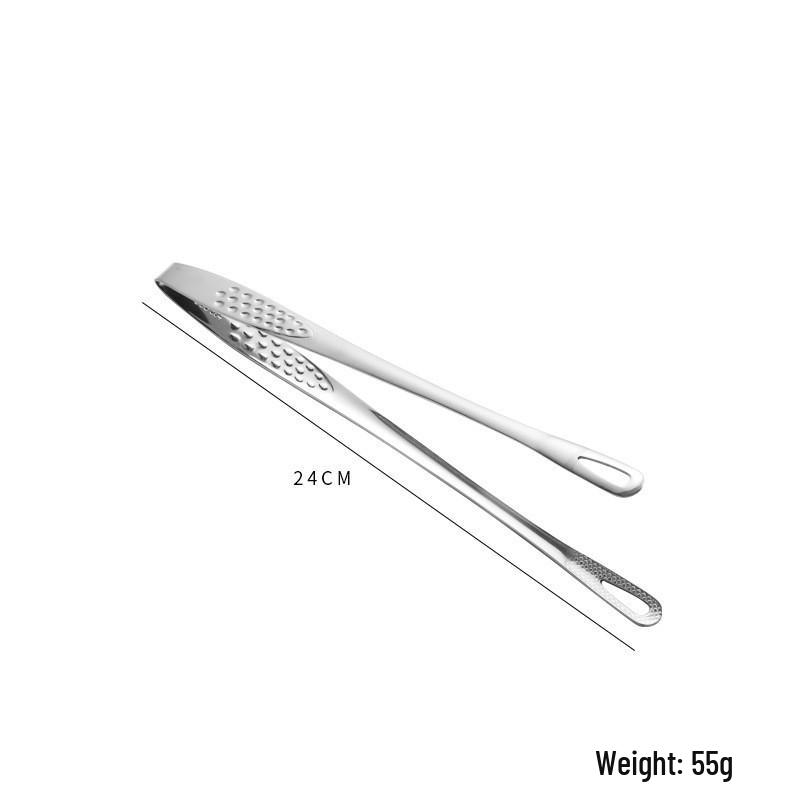 Korean Style 304 Stainless Steel BBQ Grilling Tongs - Extended Meat Tongs for Cooking & Buffet
Korean Style 304 Stainless Steel BBQ Grilling Tongs - Extended Meat Tongs for Cooking & Buffet