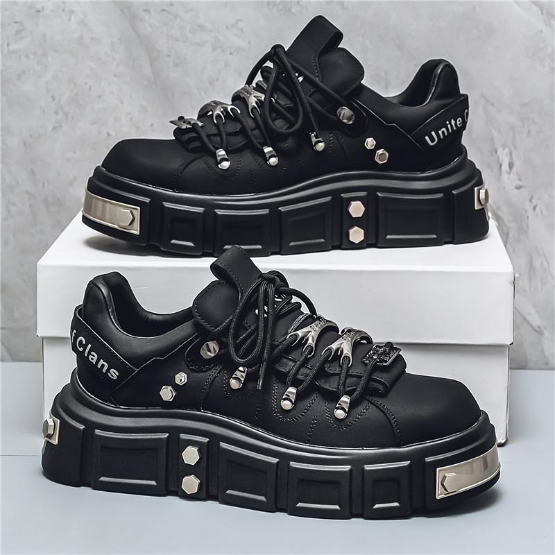 Foreign trade Douyin live broadcast men s thick-soled heightening board shoes personalized street large-size breathable leather sports men s shoes 39 білий
Foreign trade Douyin live broadcast men s thick-soled heightening board shoes personalized street large-size breathable leather sports men s shoes 39 білий