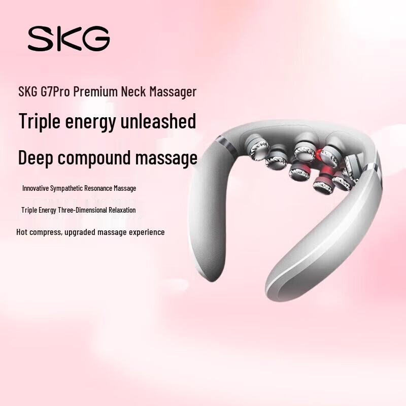 SKG G7 Pro Neck Massager CN plug (adapter included)
SKG G7 Pro Neck Massager CN plug (adapter included)