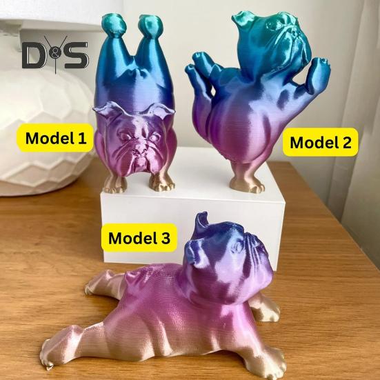 Набір з 3D-друкованих статуеток бульдога для йоги, унікальний дизайн британського бульдога, прикраса, багатофункціональний домашній декор, подарунок для любителів собак та йоги A
Набір з 3D-друкованих статуеток бульдога для йоги, унікальний дизайн британського бульдога, прикраса, багатофункціональний домашній декор, подарунок для любителів собак та йоги A