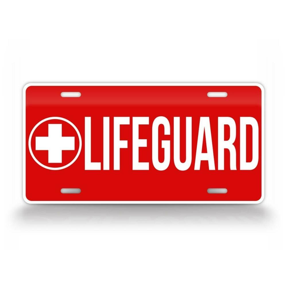 Custom Beach Lifeguard License Plate Red Rescue Auto Tag Car Emblem Metal Tin Sign Decor білий
Custom Beach Lifeguard License Plate Red Rescue Auto Tag Car Emblem Metal Tin Sign Decor білий