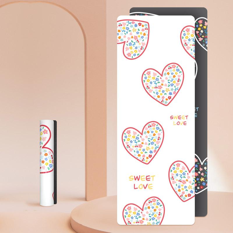 Qixi Festival Special Color Print Version Sweet PU Natural Rubber Yoga Mat Non-slip Sports Fitness Rich Mat
Qixi Festival Special Color Print Version Sweet PU Natural Rubber Yoga Mat Non-slip Sports Fitness Rich Mat