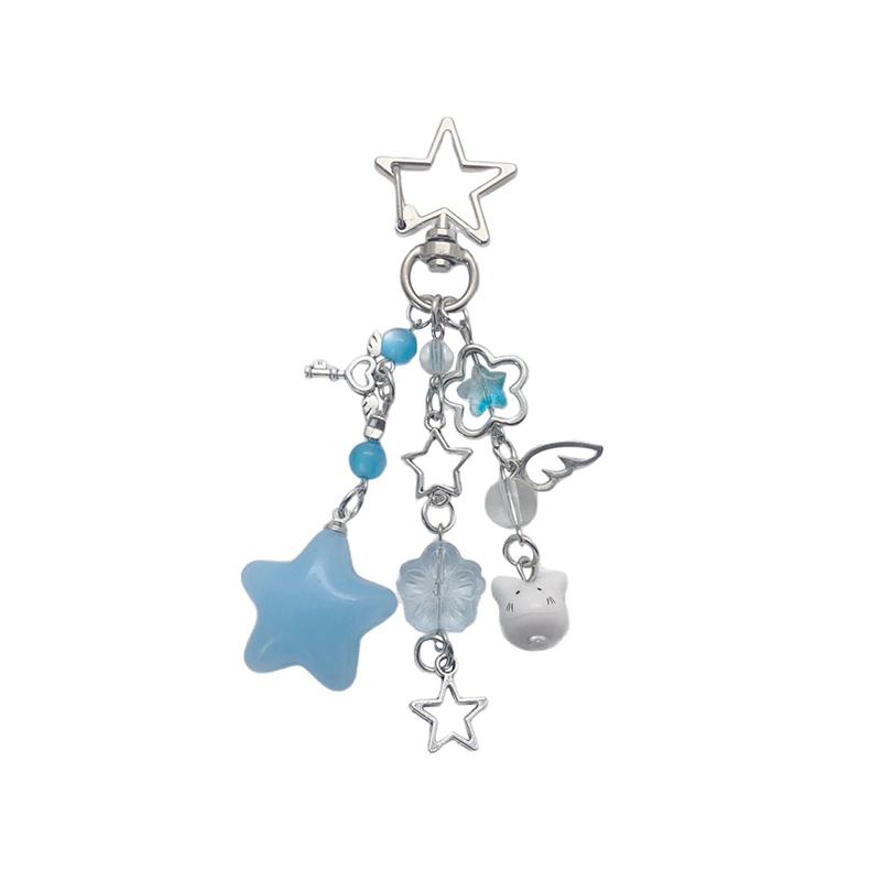 Милый брелок-подвеска со звездами и бусинами для женщин, девочек, шнурок для мобильного телефона, изысканные аксессуары для украшения рюкзака, подарки синий
Милый брелок-подвеска со звездами и бусинами для женщин, девочек, шнурок для мобильного телефона, изысканные аксессуары для украшения рюкзака, подарки синий