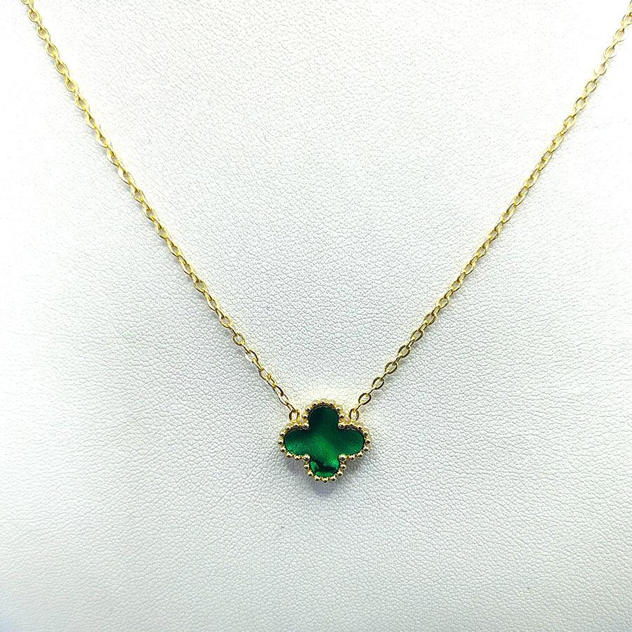 13мм Подвеска Легкая Роскошь Четырехлистный Клевер Титановая Сталь Простой Модный Тренд Ожерелье Ювелирные Изделия 18K
13мм Подвеска Легкая Роскошь Четырехлистный Клевер Титановая Сталь Простой Модный Тренд Ожерелье Ювелирные Изделия 18K