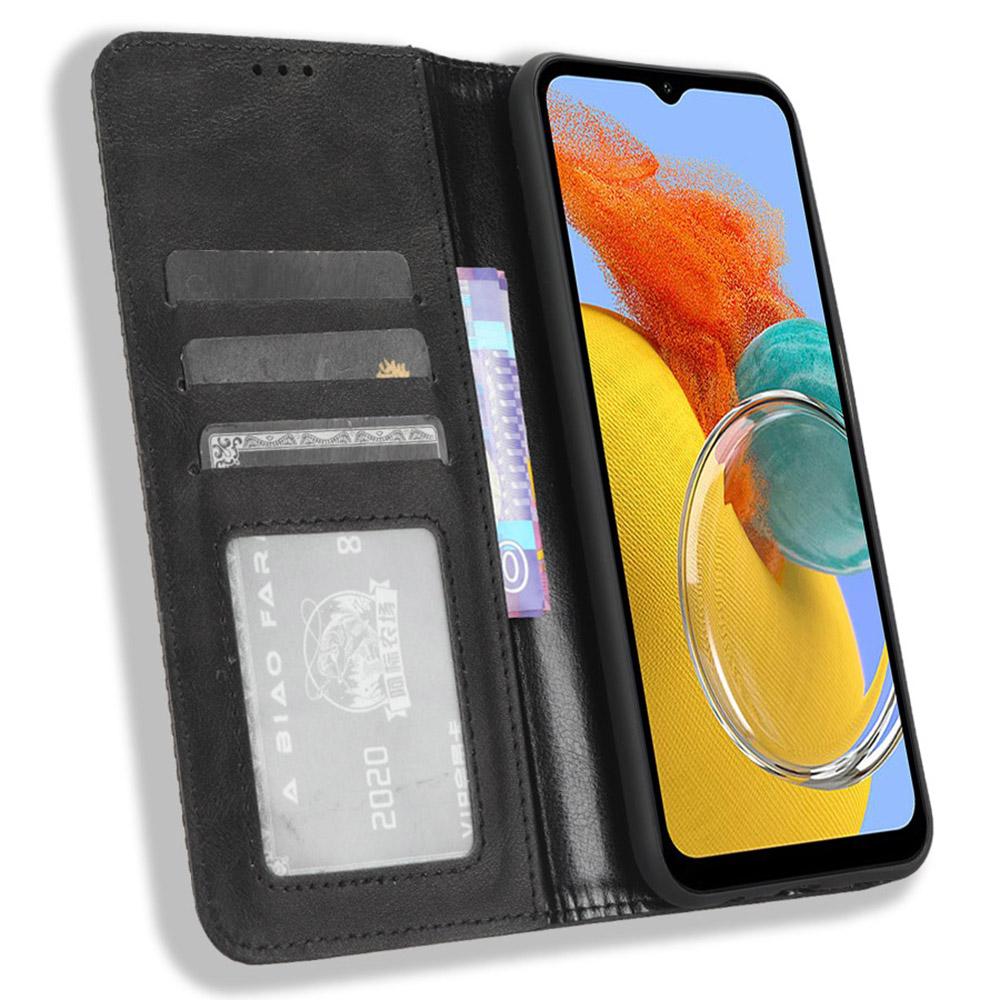 For Samsung Galaxy F34 5G/M34 5G Wallet Retro PU Leather Case Stand Protective Phone Cover Black
For Samsung Galaxy F34 5G/M34 5G Wallet Retro PU Leather Case Stand Protective Phone Cover Black