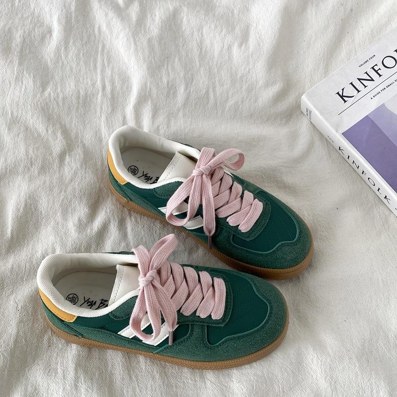 Original retro niche navy blue moral training shoes for women s 2025 spring and autumn new little white shoes versatile breathable casual board shoes 40 зелений
Original retro niche navy blue moral training shoes for women s 2025 spring and autumn new little white shoes versatile breathable casual board shoes 40 зелений